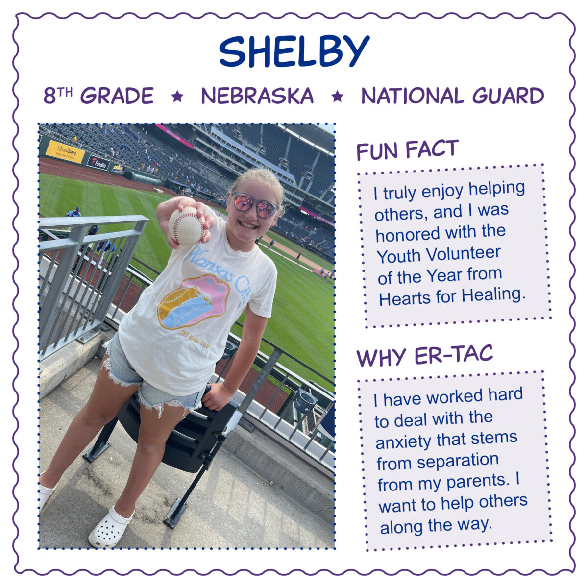 ER-TAC_Shelby Elva Resa Teen Advisory Committee - Meet Shelby
