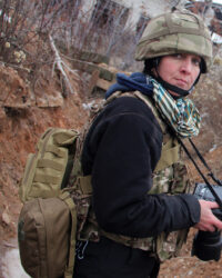 JT Blatty, author of Snapshots Sent Home, Elva Resa 2024. Photo credit: Dmytro Lavrenchuk