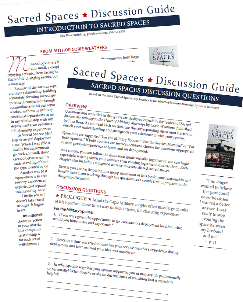 Sacred Spaces: Letter Discussion