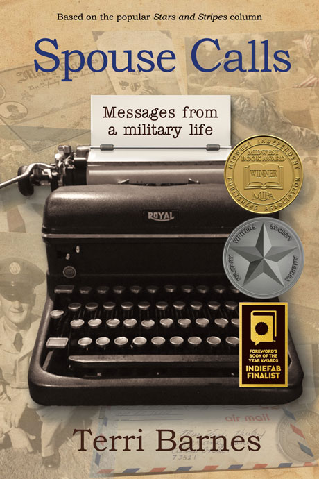 Multiple-award-winning book Spouse Calls by Terri Barnes